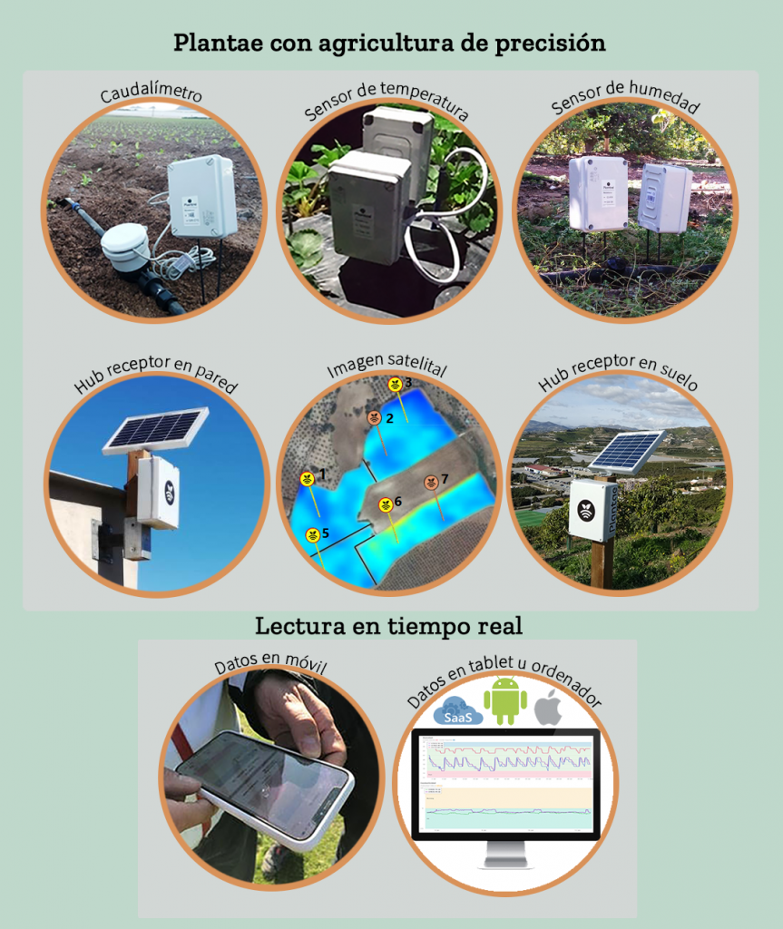agricultura de precisión con tecnología Plantae