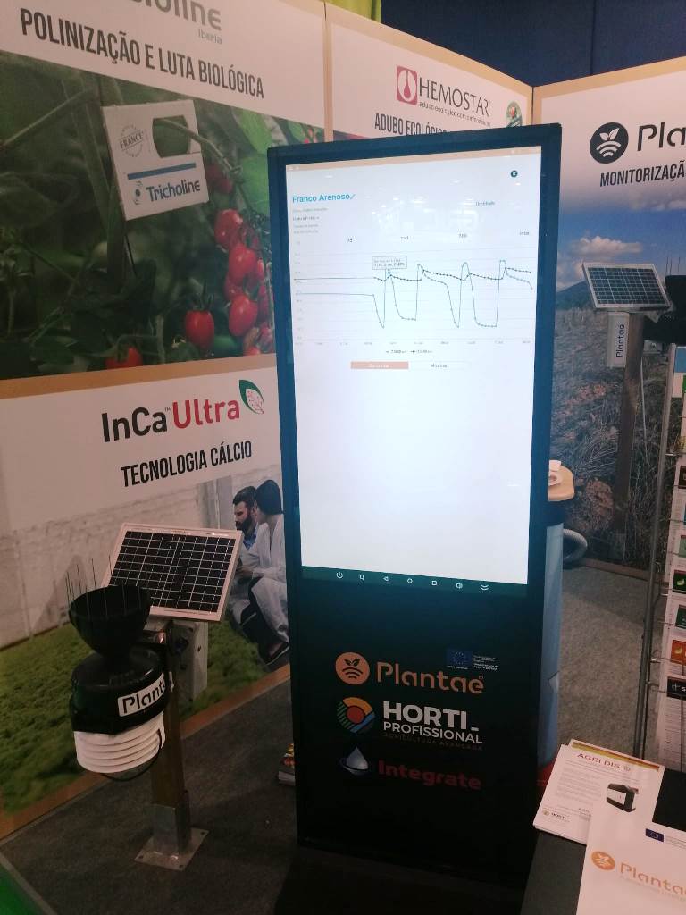 Agricultura en Portugal controlada por sensores agrícolas