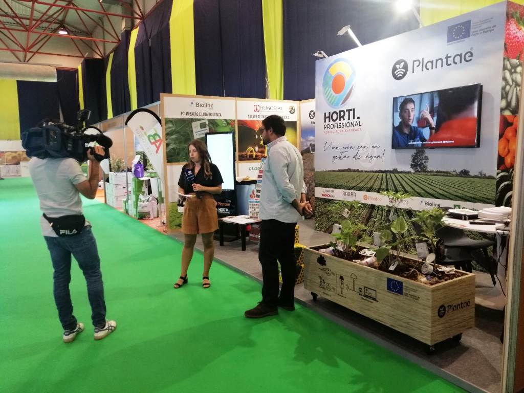 RTP entrevista a Joao santos de hortiprofissional y partner de Plantae