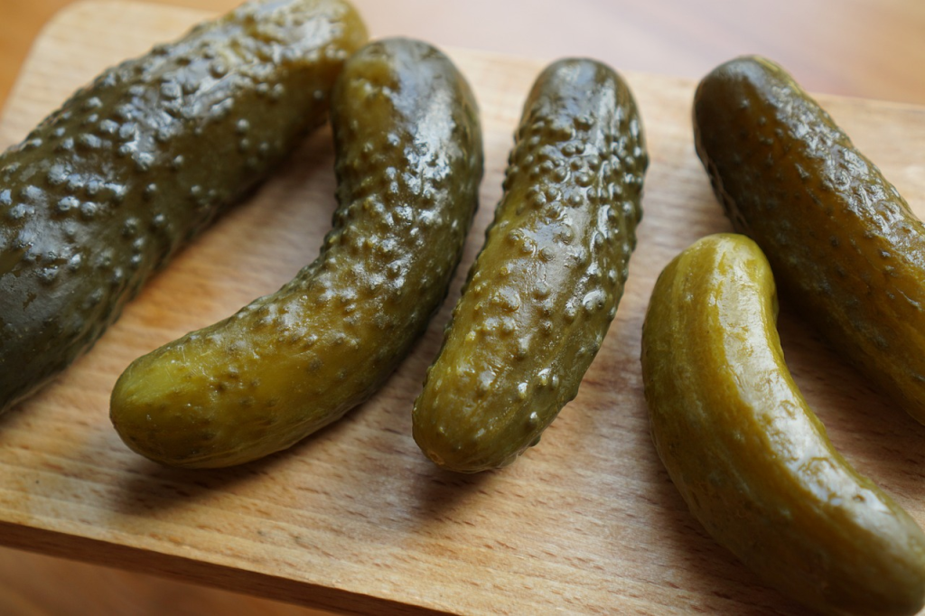 Pepinos en vinagre