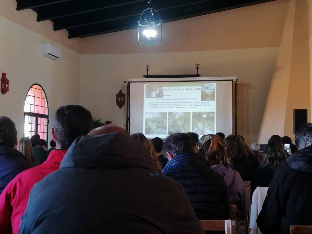 Imágenes de sondas para optimizar el riego