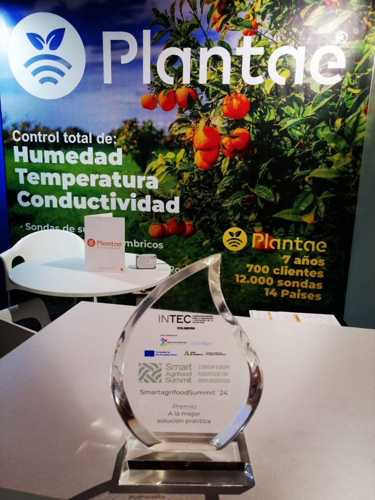 Plantae Startup Más Innovadora en Elevator Pitch del SmartAgriFood Summit '24