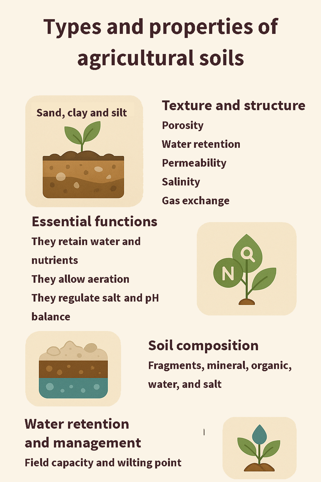la conservación el suelo agrícola
